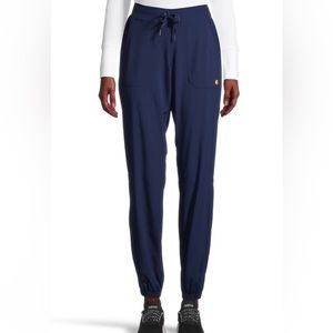 Scrubletics Women's Jogger Fit Drawstring Elastic Stretch Waist Scrub Pants